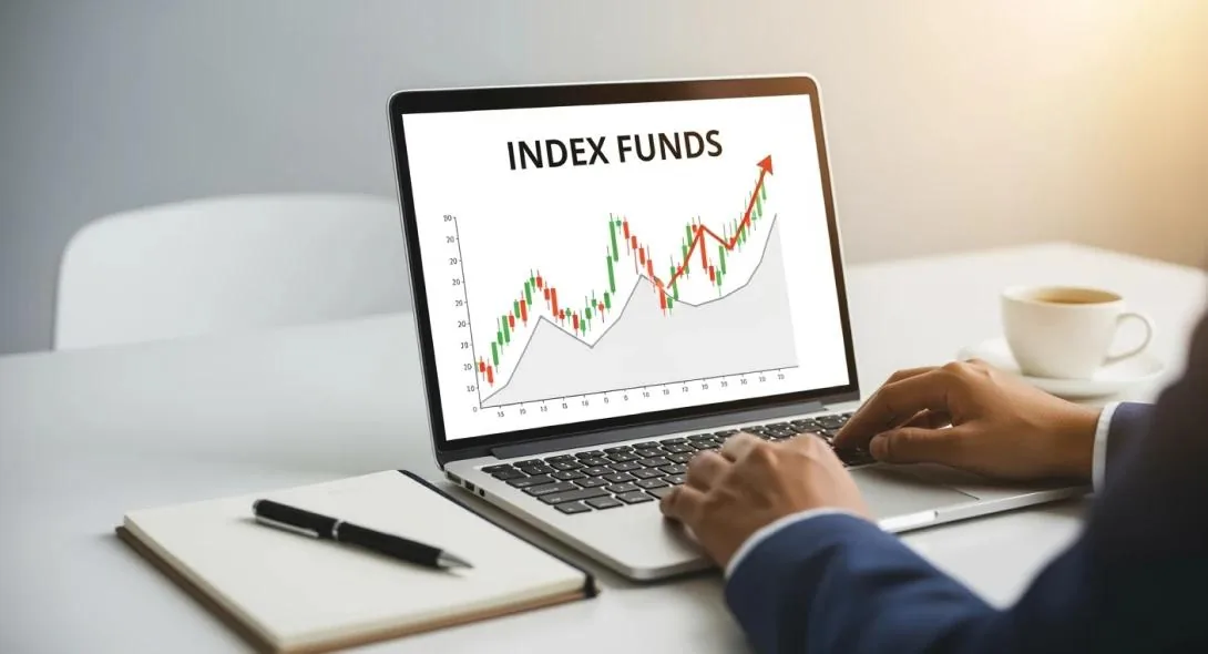 Index fund market growth chart